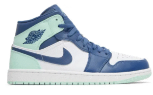 Jordan 1 Mid Blue Mint
