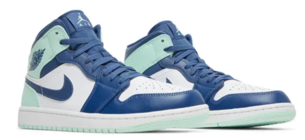 Jordan 1 Mid Blue Mint
