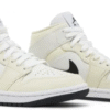 Jordan 1 Mid Coconut W