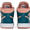 Jordan 1 Mid Dark Teal Green W