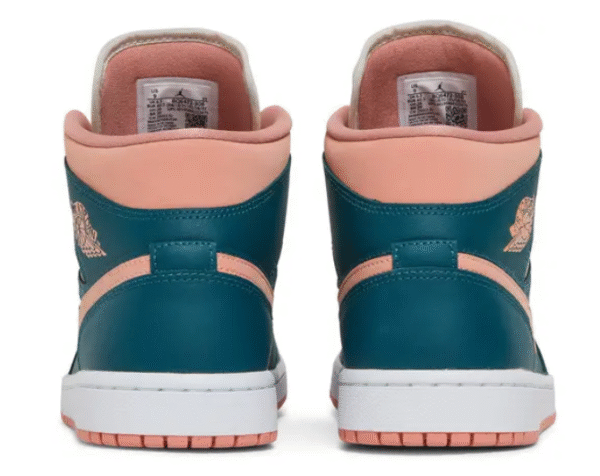 Jordan 1 Mid Dark Teal Green W