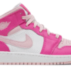 Jordan 1 Mid Fierce Pink GS