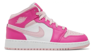 Jordan 1 Mid Fierce Pink GS