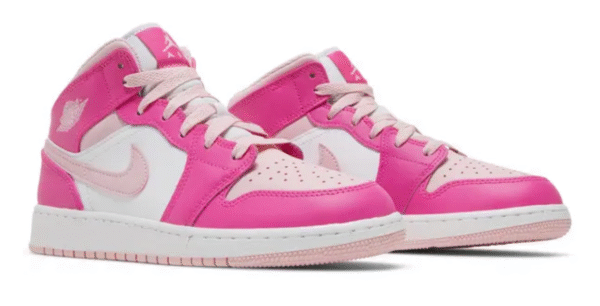Jordan 1 Mid Fierce Pink GS