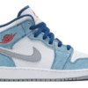 Jordan 1 Mid French Blue GS