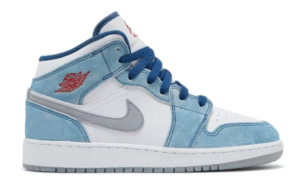 Jordan 1 Mid French Blue GS
