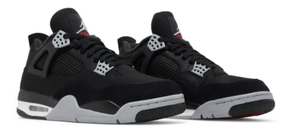 Jordan 4 Black Canva