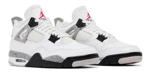 Jordan 4 White Cement