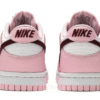 Nike Dunk Low en rosa, rojo y blanco